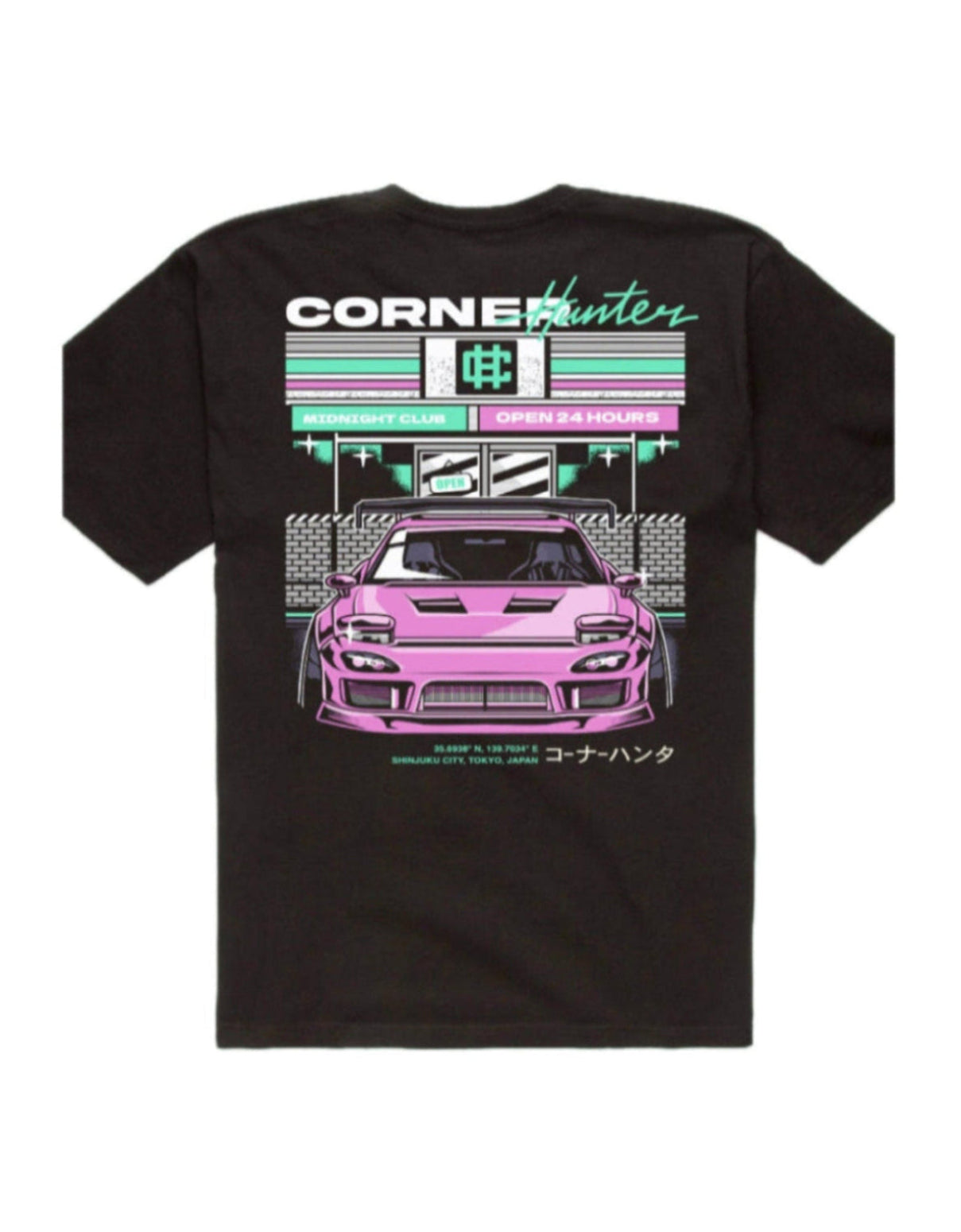 CORNER HUNTER MIDNIGHT CLUB TEE